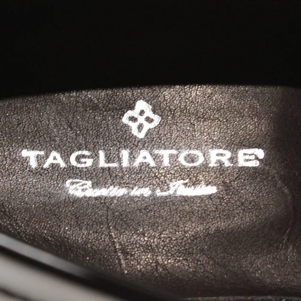 Tagilatore NWB Brody Slip On Loafers Size 44 (US 11) in Black Leather